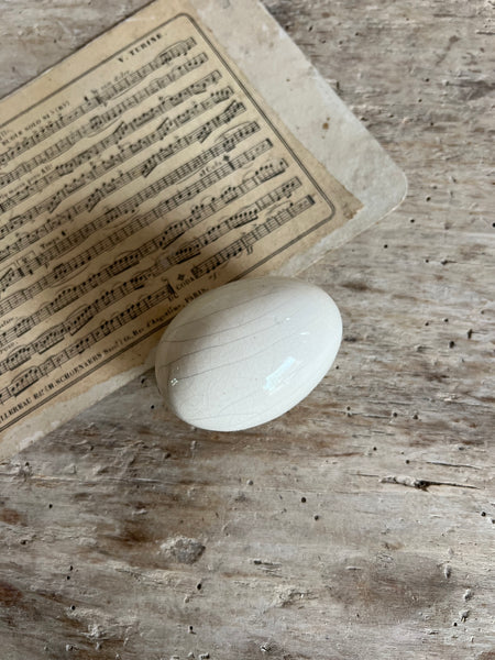 Antique Ceramic Dummy Egg