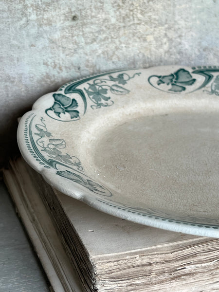 Beautiful Buttery Luneville Plate