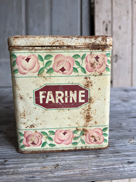 French Farine Tin