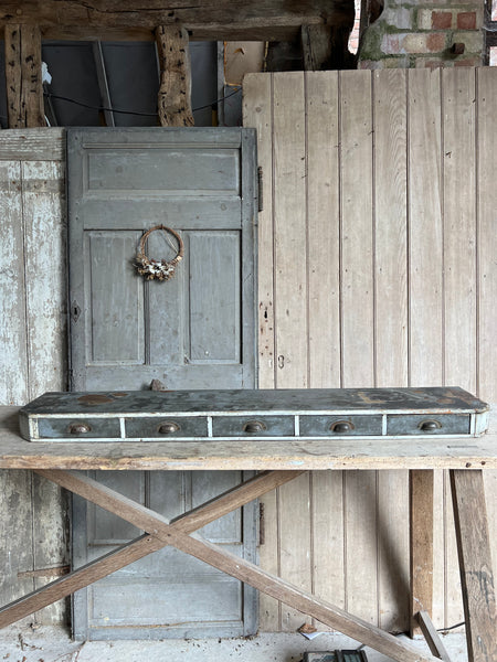 Vintage French Bank of Drawers