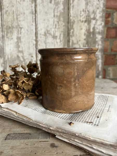 Crazed Apothecary Jar