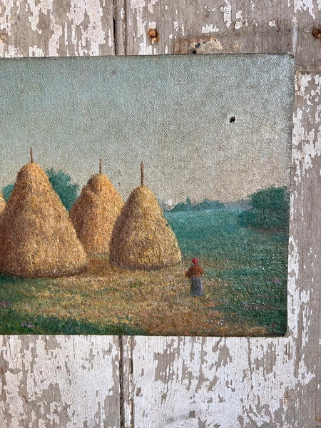 French Landscape Oil Painting