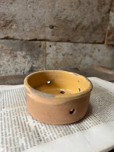 Rustic Small French Faiselle Cheese Mould