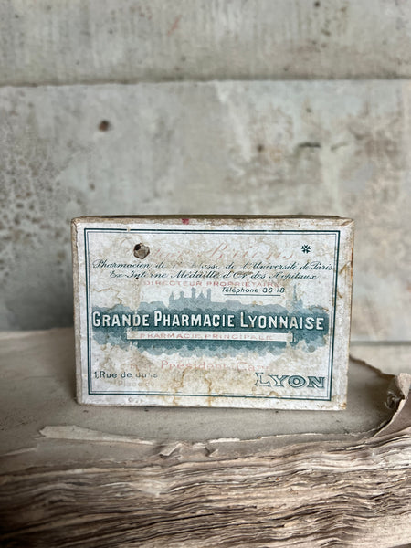Vintage French Pharmacy Box