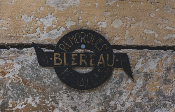 Beautiful French Vintage Sign