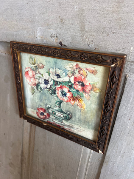 Sweet French Watercolour Painting