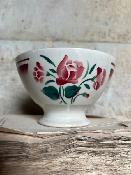 French Transferware Cafe au Lait bowl