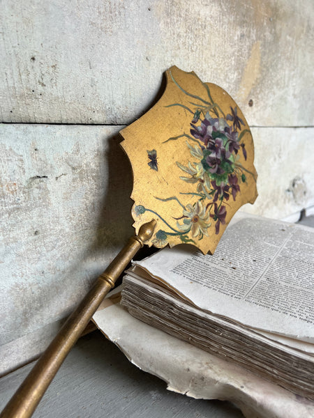 Hand Painted Antique French Fans