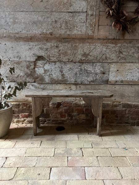 Rustic French Bench