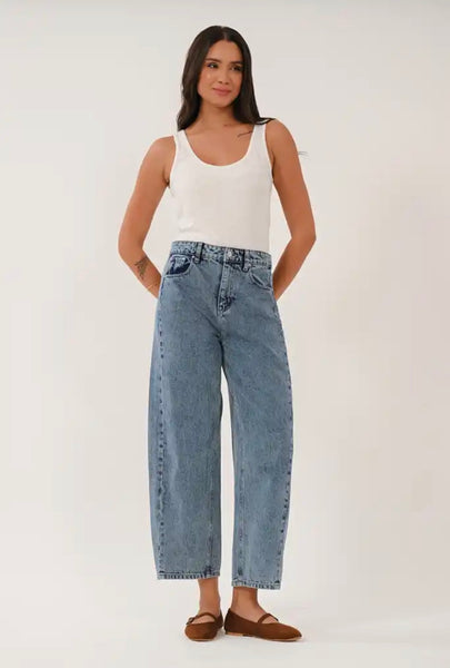 Saige by Nomads Barrelled Leg Jeans
