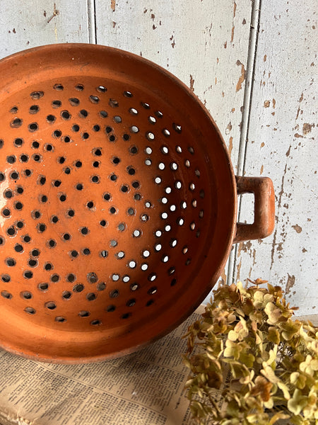 Large Vintage French Strainer