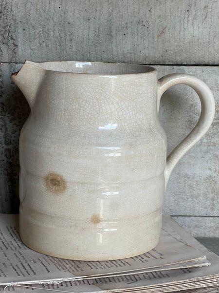 Large Buttery Worn Jug