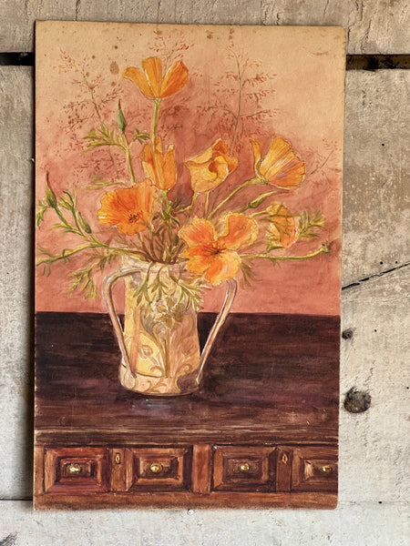 Sweet Antique Water Colour 1912