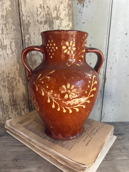 Rustic Handled French Confit Jar