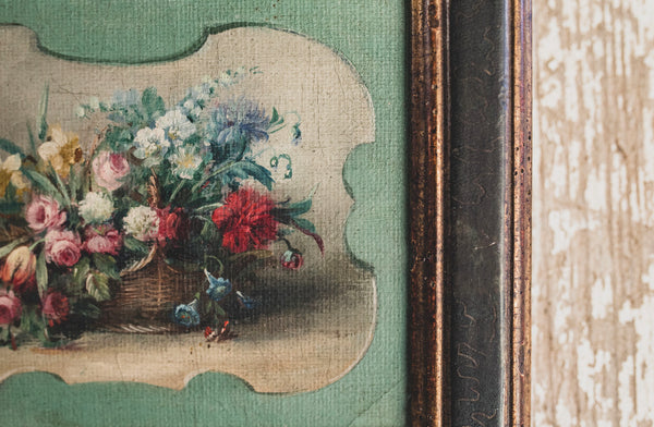 Framed French Vintage Floral