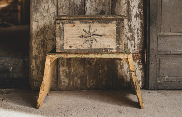 Antique Italian Star Box