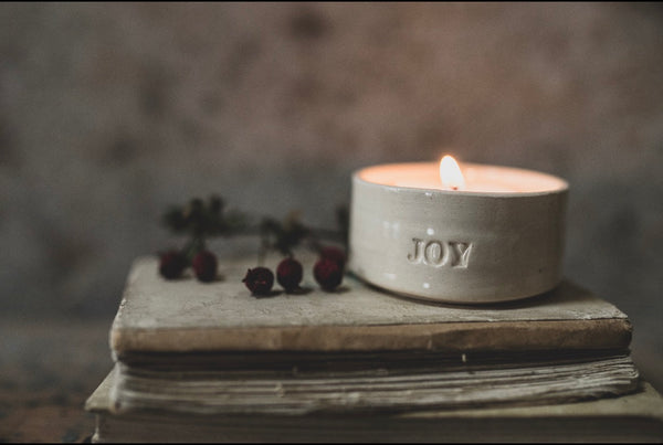 Artisan Hand Made Joy Tea Light Holders