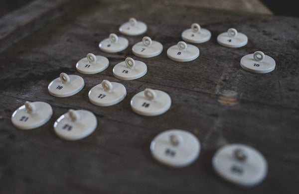 Sweet Scientific Numbered Chemist Lids