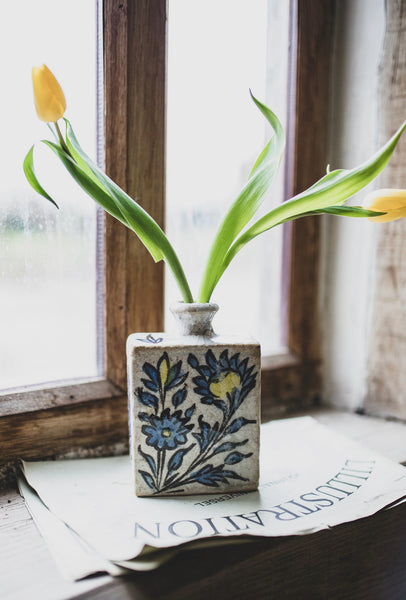 Antique Persian Glazed Bottle