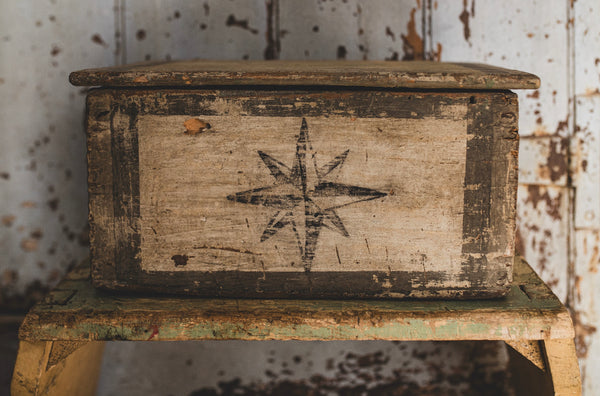 Antique Italian Star Box