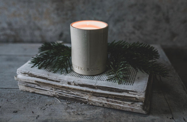 Joyeux Noel Prose Candle