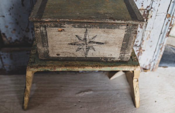 Antique Italian Star Box