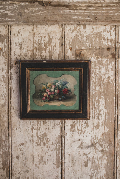 Framed French Vintage Floral