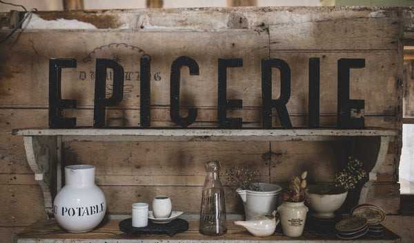 Vintage Epicerie Sign