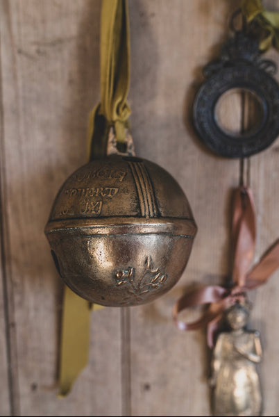 Large Antique 18th Century Joseph Dubois Au Puy Floral Bell