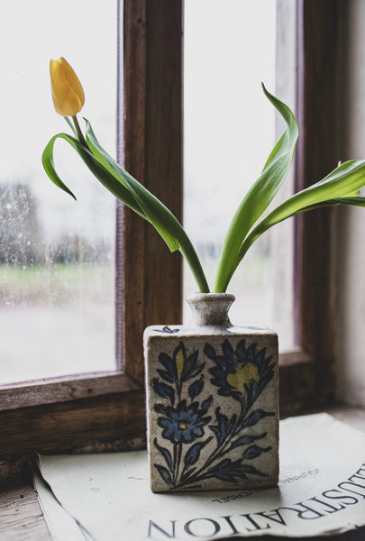 Antique Persian Glazed Bottle