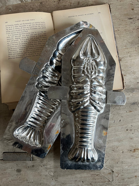 Vintage Lobster French Cooking Mould