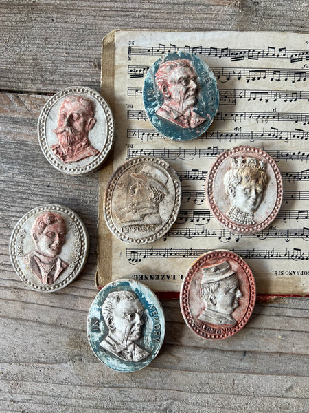 Collection of cast vintage pieces