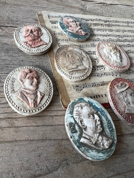 Collection of cast vintage pieces