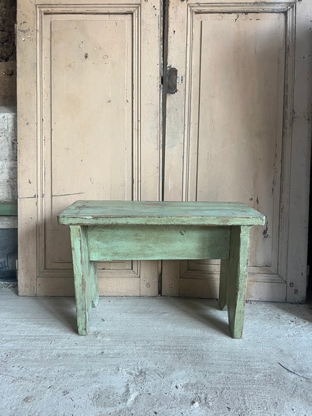 Large Vintage French Stool
