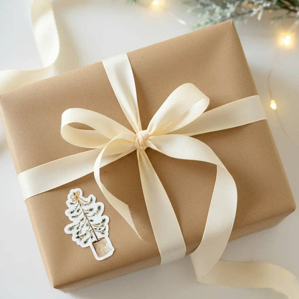 Christmas tree sticker