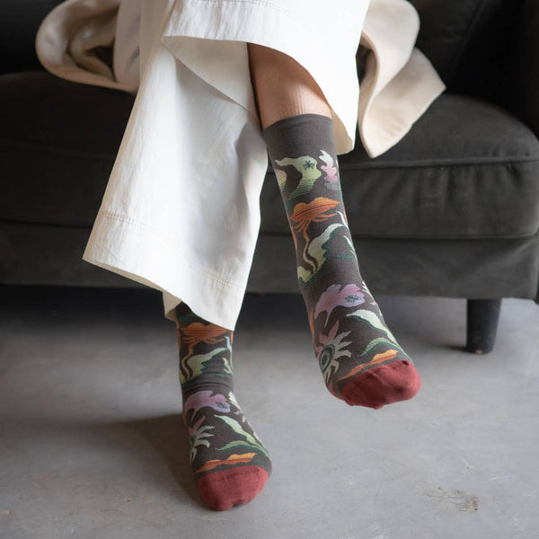 Bonne Maison Umber Cutting Socks