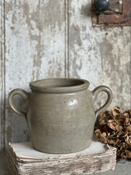 French Handled Confit Jar Small