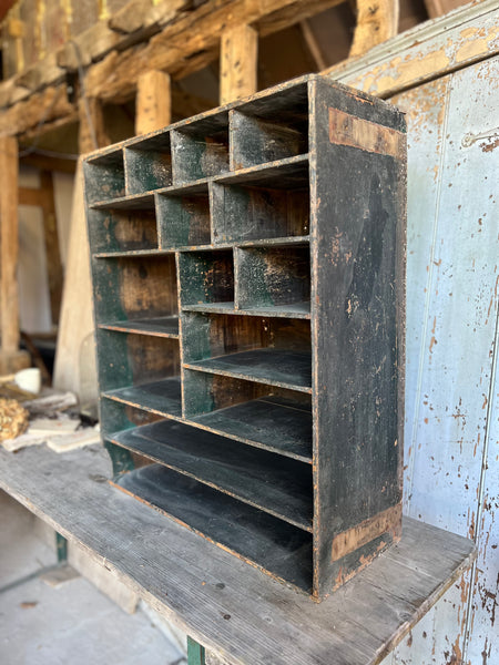 Vintage Cubby Display