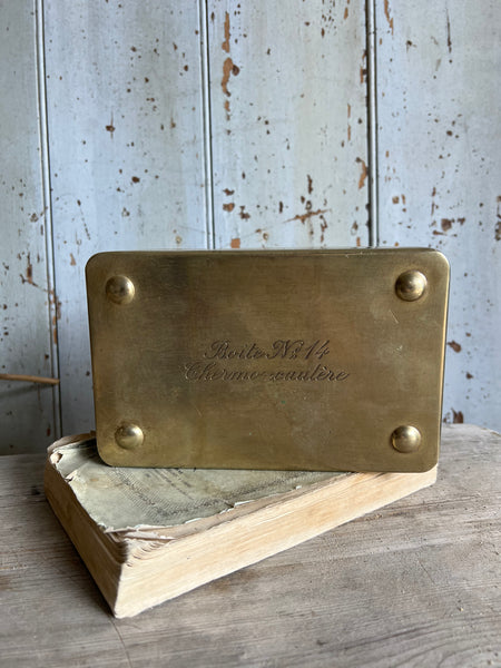 Vintage French Chemist Box