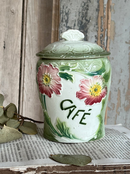 Vintage French Coffee Cannister