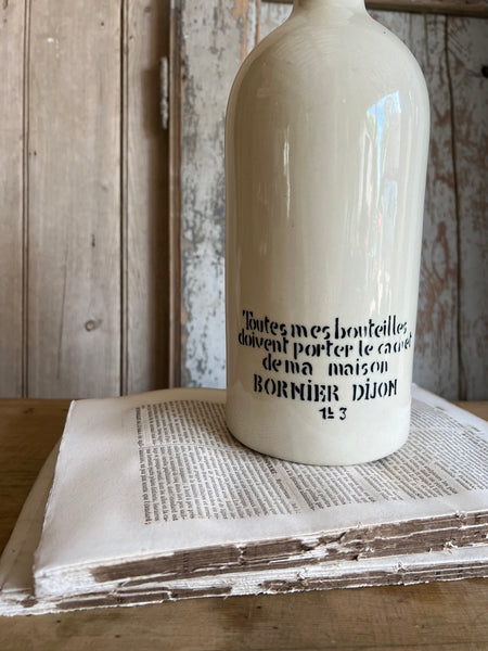 French Transferware Bottle