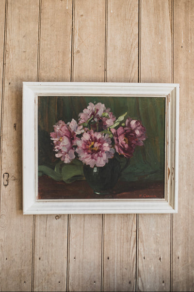 French Vintage Framed Floral