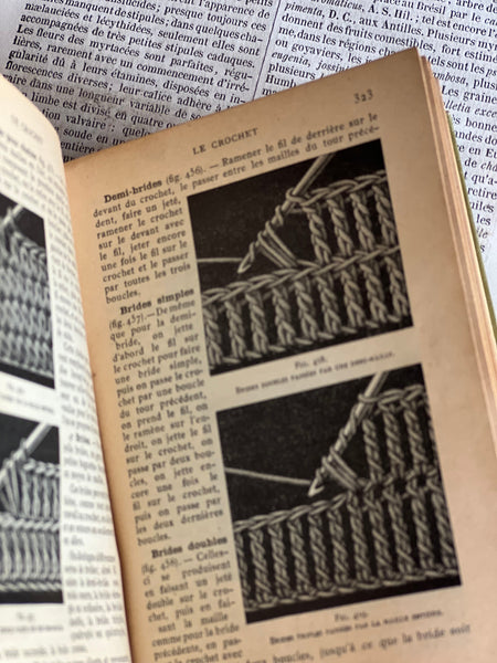 French Antique Encyclopaedia of Ladies Work