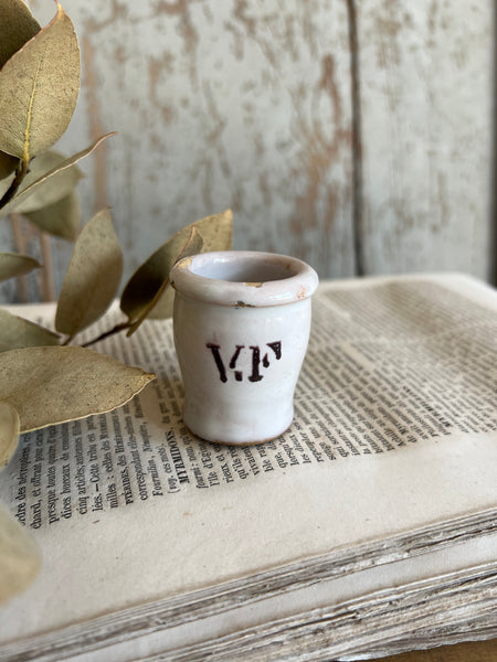 Vintage French Chemist Pot