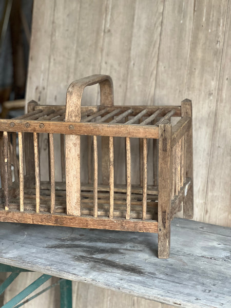 Antique French Poultry Cage