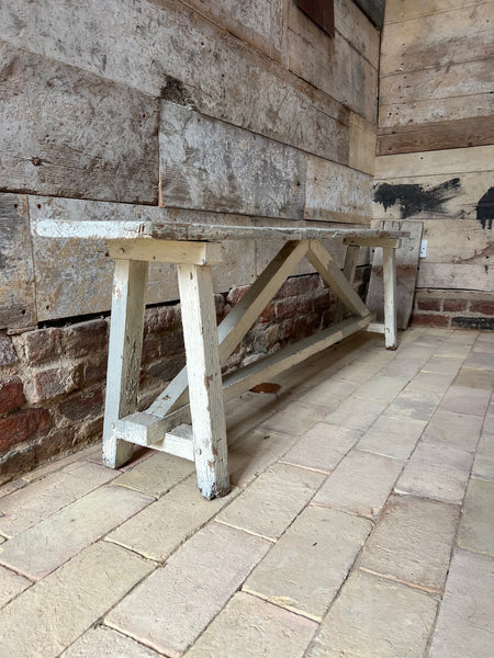 Rustic French Bench