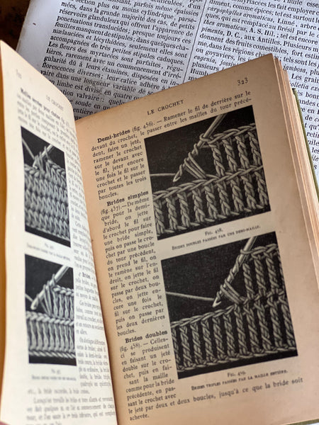 French Antique Encyclopaedia of Ladies Work