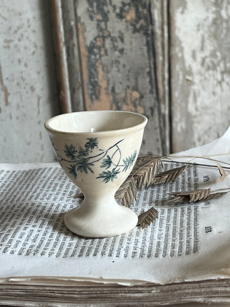 Gorgeous Transferware Eggcup