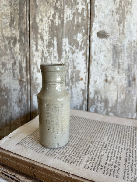 French Stoneware Bottle