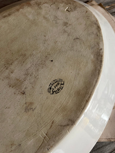 Porcelaine French Vintage Platter